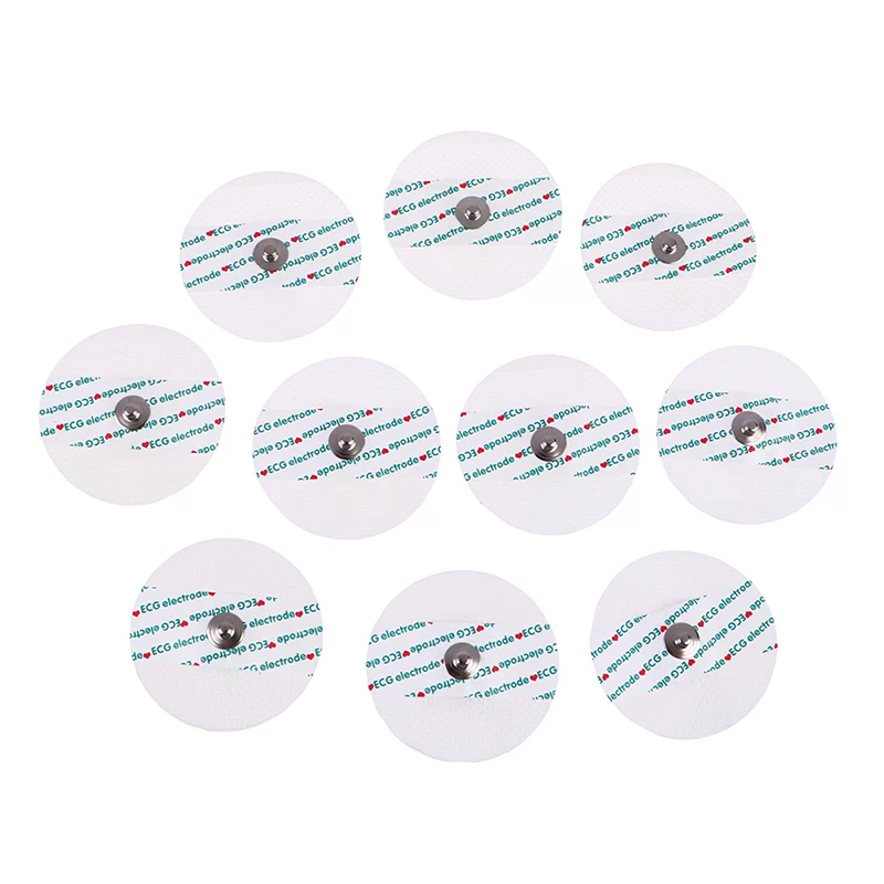 10pcs Non-Woven ECG Electrode  – Ecg Patch Monitor Bewertung und Preis