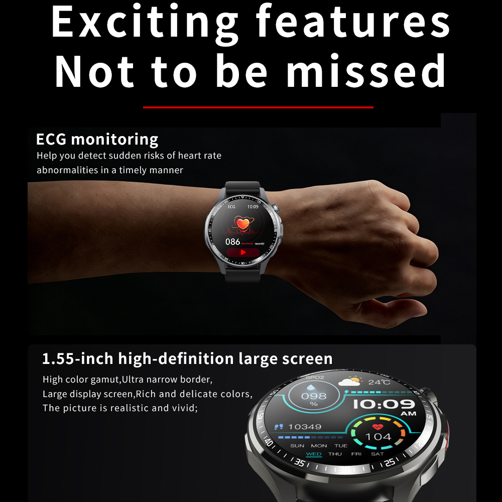 Men Smart Watch Ultra HD Scree – Fall Detection Watch Bewertung und Preis