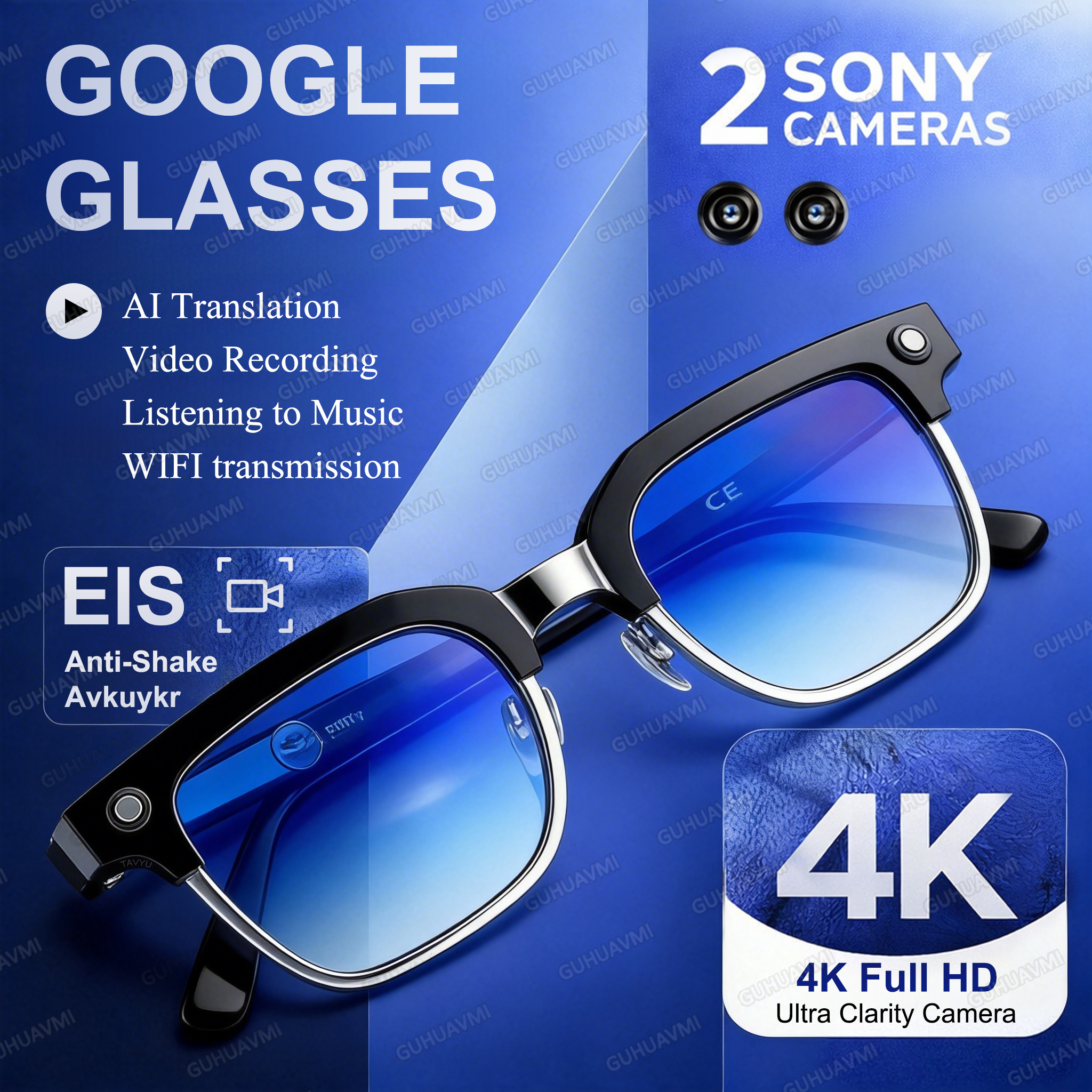 2026 World Premiere 4K HD Came – Smart Glasses Lens Bewertung und Preis
