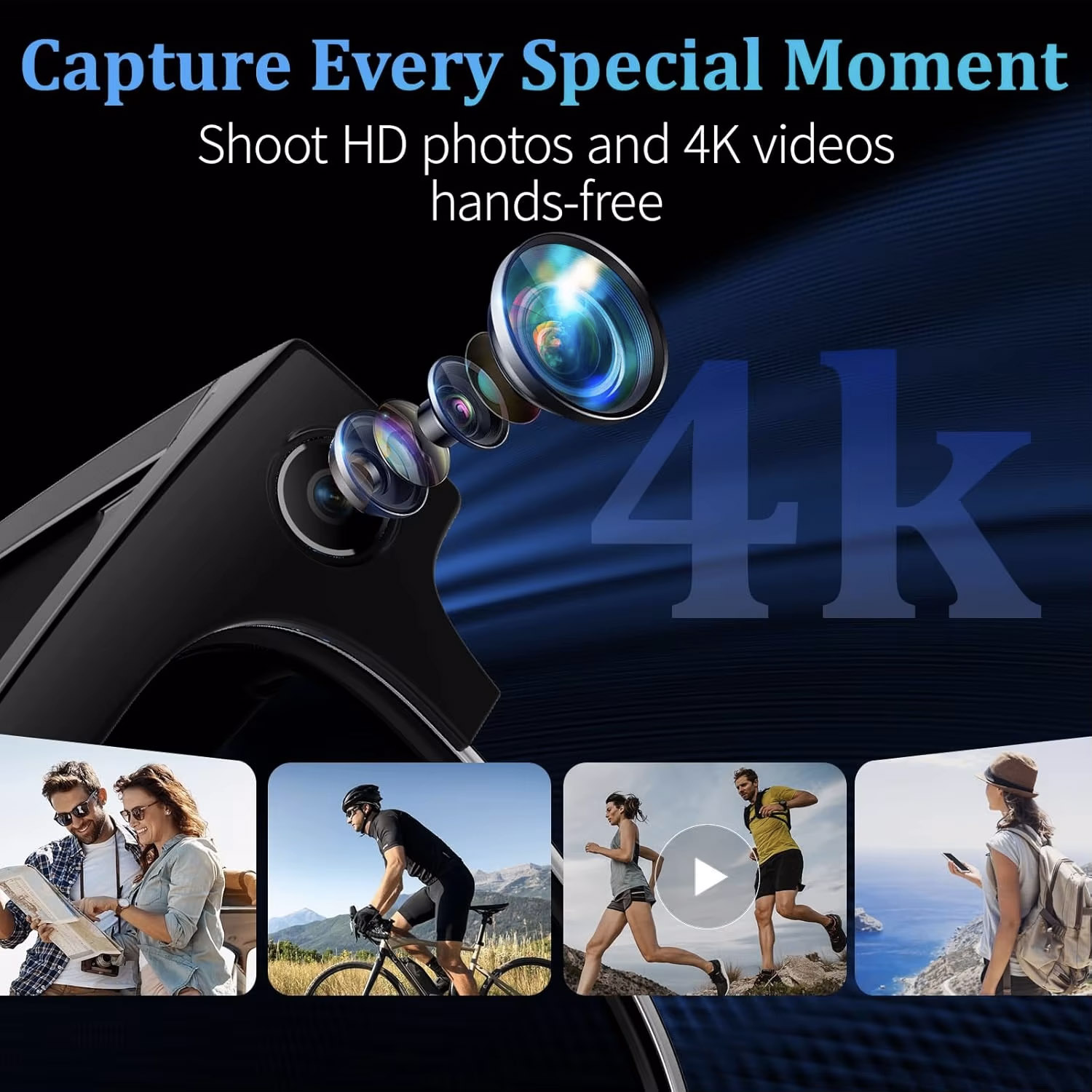 2026 World Premiere 4K HD Came – Smart Glasses Lens Bewertung und Preis