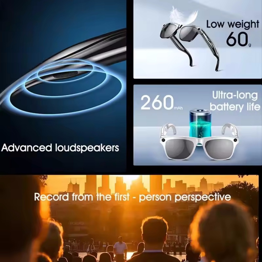 Smart Glasses AI Camera HD Wea – Smart Glasses Lens Bewertung und Preis