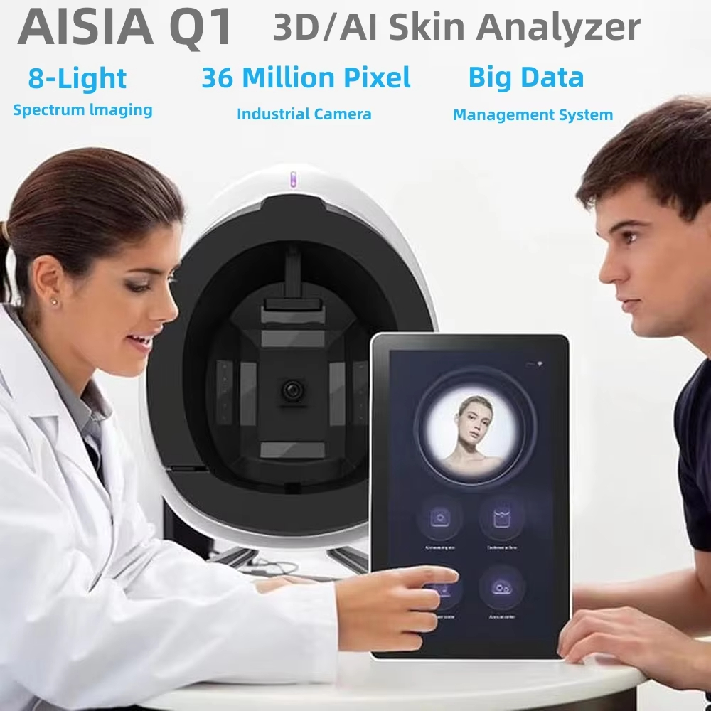 AISIA Q1 3D AI Facial Skin Ana – Galvanic Skin Sensor Bewertung und Preis
