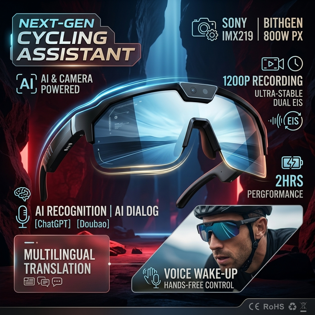 2026 New AI Sport Cycling Smar – Smart Glasses Lens Bewertung und Preis
