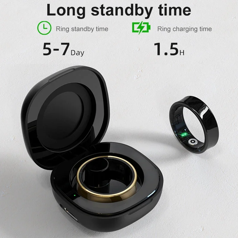 Smart Ring Men Women With Char – Temperature Ring Skin Bewertung und Preis