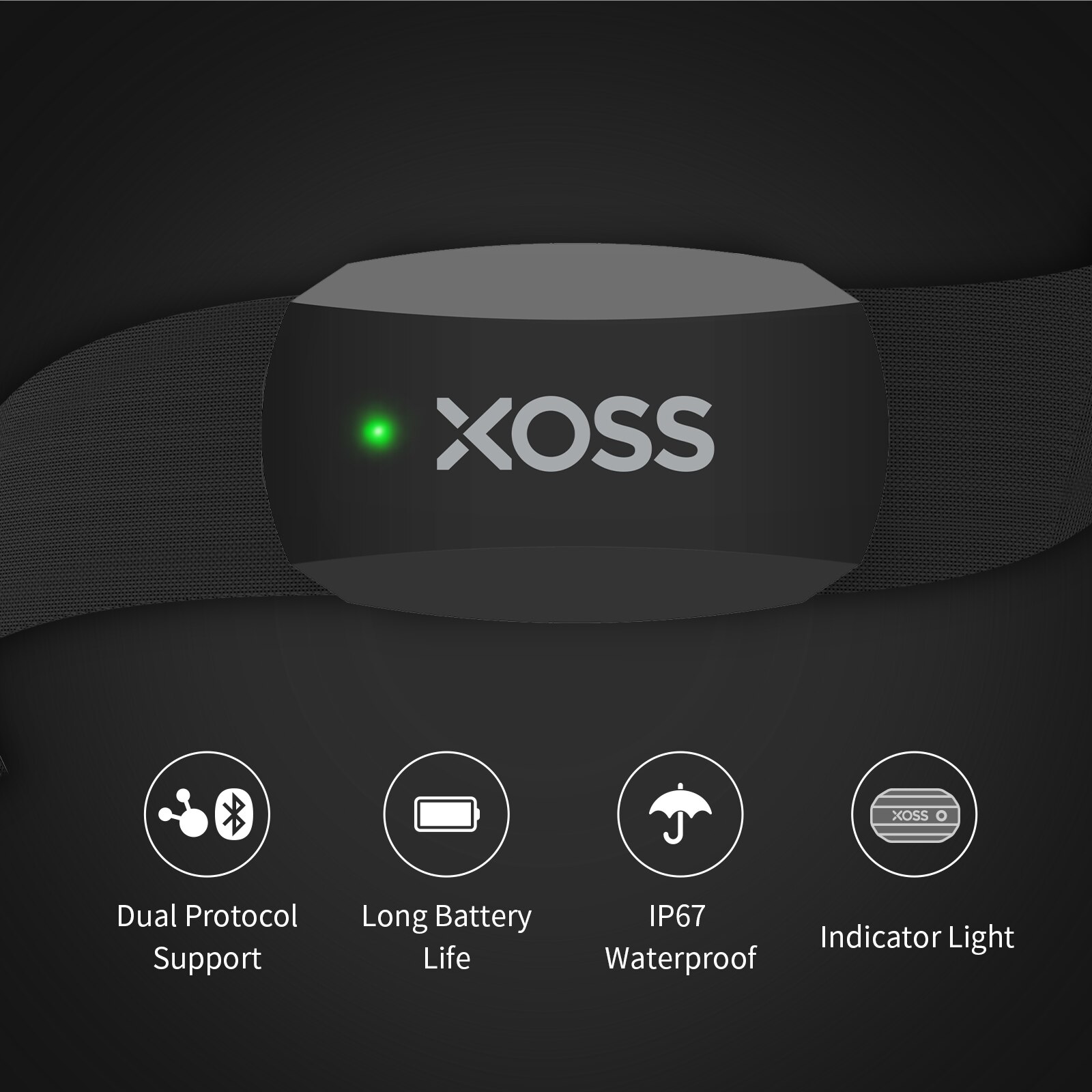 XOSS X2 Chest Strap Heart Rate – Breath Rate Monitor Bewertung und Preis