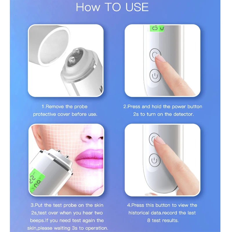 Portable Rechargeable Skin Ana – Galvanic Skin Sensor Bewertung und Preis