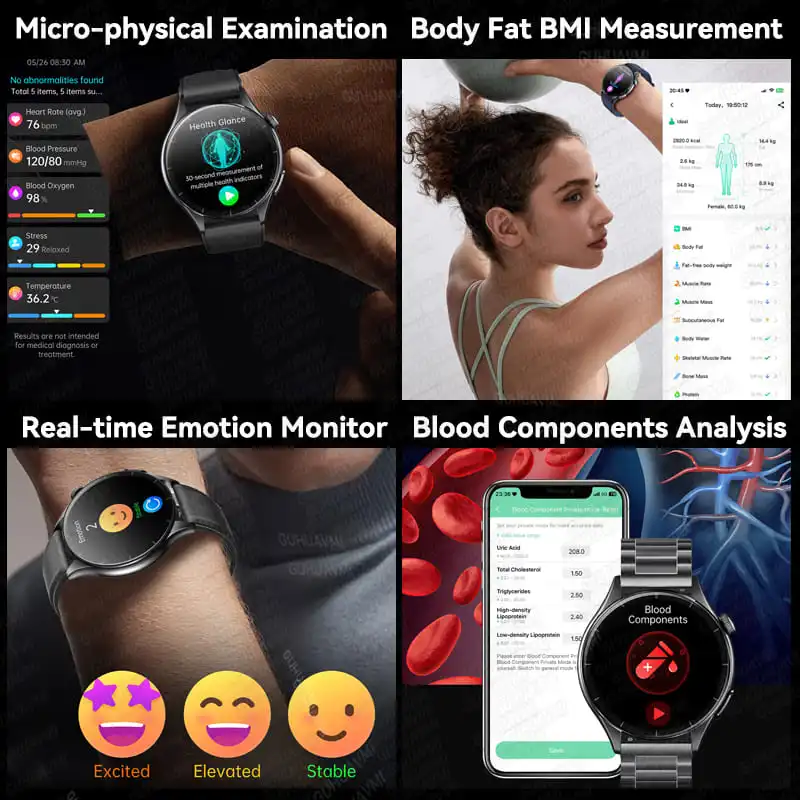 ECG Health Diagnosis Smart Wat – Fatigue Band Monitor Bewertung und Preis