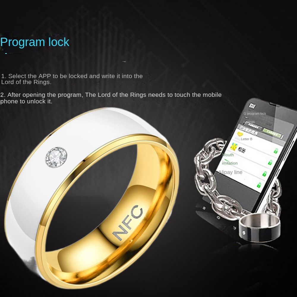 NFC Smart Ring Stainless Steel – Smart Ring Nfc Pay Bewertung und Preis