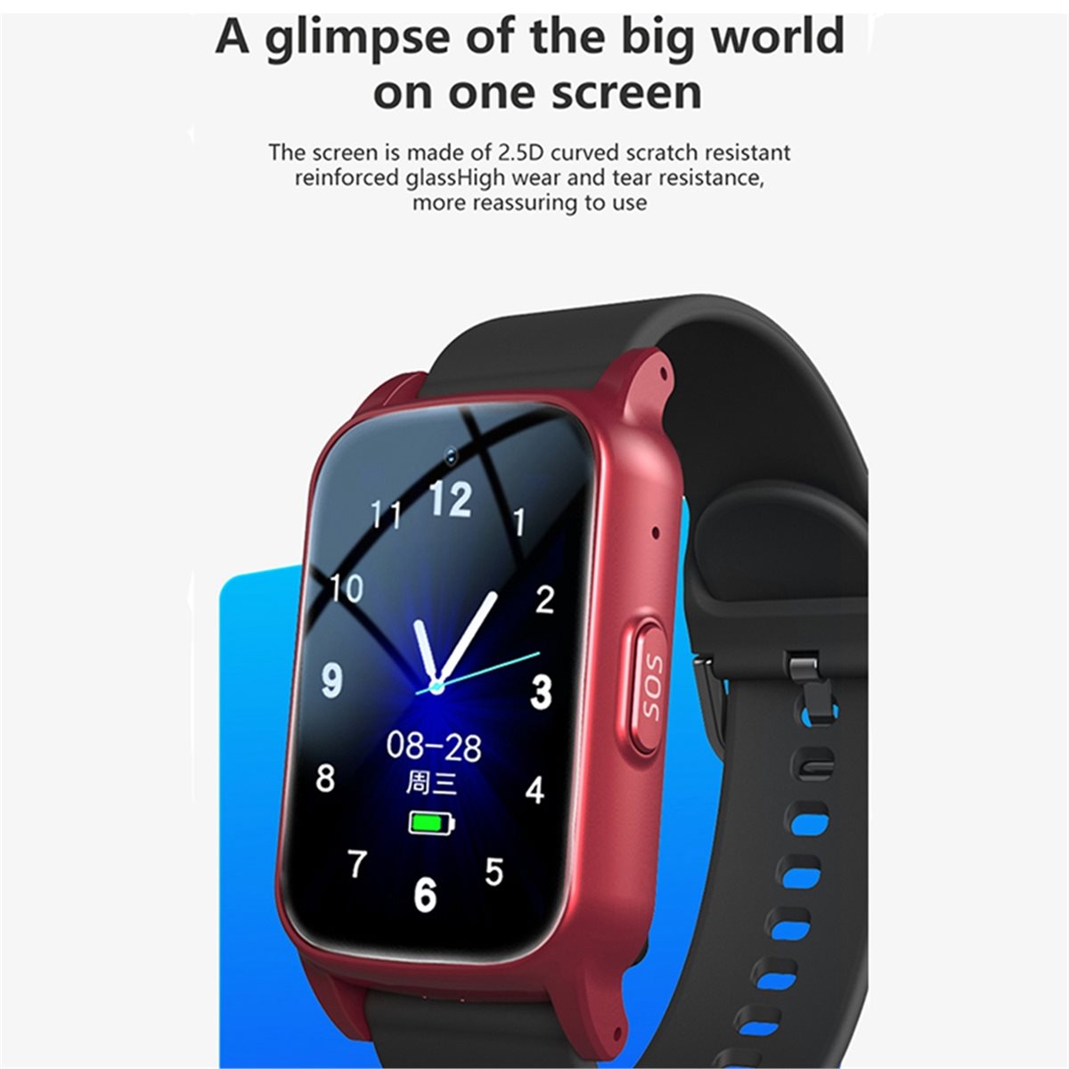 4G Elderly Smart Watch with GP – Fall Detection Watch Bewertung und Preis