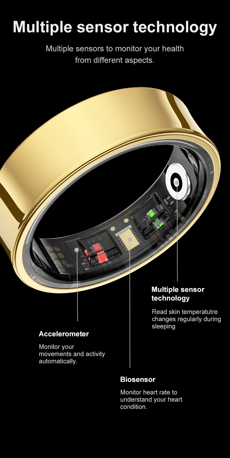 2026 Smart Ring R09 5ATM Water – Temperature Ring Skin Bewertung und Preis