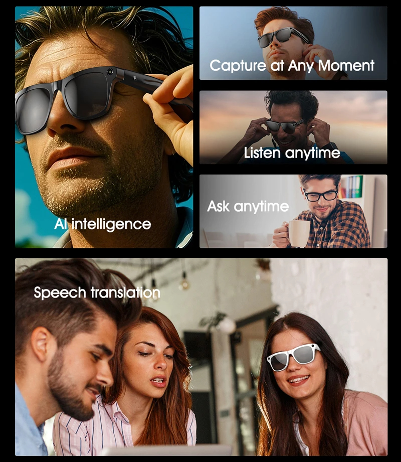 8K AI Smart Glasses Bluetooth  – Smart Glasses Lens Bewertung und Preis